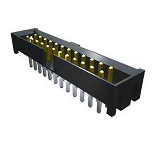 Samtec Konektor PCB, řada: STMM, Deska-deska, počet kontaktů: 20, počet řad: 2, rozteč: 2 mm, orientace těla: Rovný,