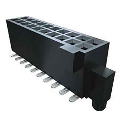 Patice PCB, řada: SFC, orientace těla: Rovný, rozteč: 1.27 mm Deska-deska, počet kontaktů: 30, počet řad: 2, Povrch