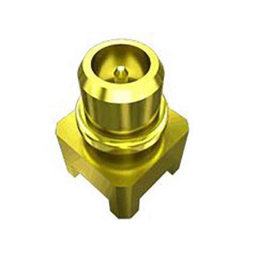 Samtec Koaxiální konektor, řada: MMCX Vnitřní, 50 Ω, orientace těla: Rovný, Povrchová montáž Konektor MCX Pájecí, 6GHz