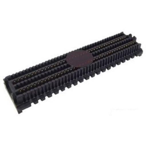 Patice PCB, řada: ASP, orientace těla: Rovný, rozteč: 1.27 mm Deska-deska, počet kontaktů: 160, počet řad: 10, Průchozí