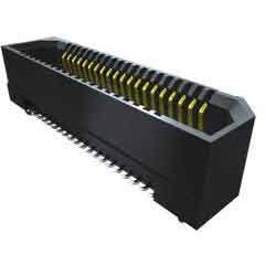 Patice PCB, řada: ERF8, orientace těla: Rovný, rozteč: 0.8 mm Deska-deska, počet kontaktů: 40, počet řad: 2, Povrch