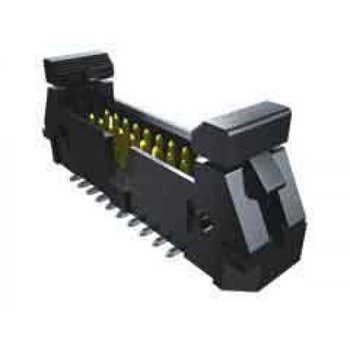 Samtec Konektor PCB, řada: EJH, Deska-deska, počet kontaktů: 26, počet řad: 2, rozteč: 2.54 mm, orientace těla: Rovný,