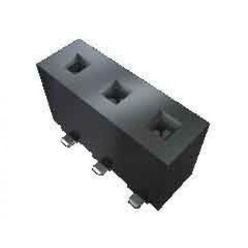 Patice PCB, řada: HPF, orientace těla: Rovný, rozteč: 5.08 mm Deska-deska, počet kontaktů: 8, počet řad: 1, Průchozí