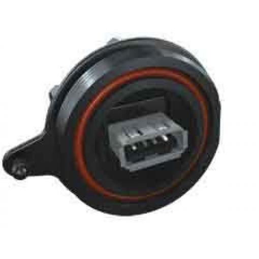 Samtec Konektor USB, řada: SCRU Vnitřní, počet portů: 1portový, orientace těla: Rovný USB typu B na A, Panel USB 2.0,