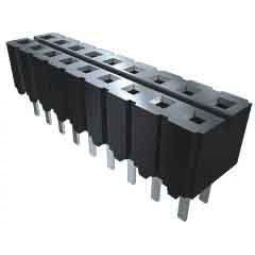 Patice PCB, řada: CES, orientace těla: Rovný, rozteč: 2.54 mm Deska-deska, počet kontaktů: 20, počet řad: 1, Průchozí