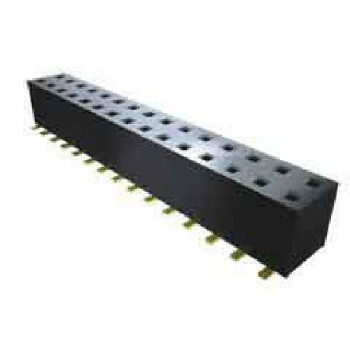 Patice PCB, řada: TLE, orientace těla: Rovný, rozteč: 2 mm Deska-deska, počet kontaktů: 40, počet řad: 2, Povrch Cenově