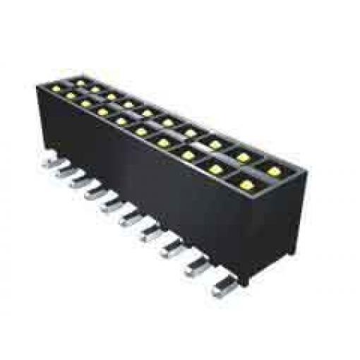 Samtec Konektor PCB, řada: IPT1, Deska-deska, počet kontaktů: 10, počet řad: 2, rozteč: 2.54 mm, orientace těla: Pravý