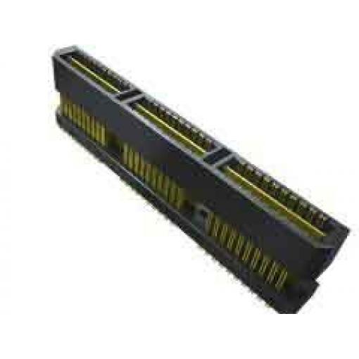Samtec Konektor PCB, řada: QTH, Vodič-deska, počet kontaktů: 80, počet řad: 2, rozteč: 0.5 mm, orientace těla: Rovný,