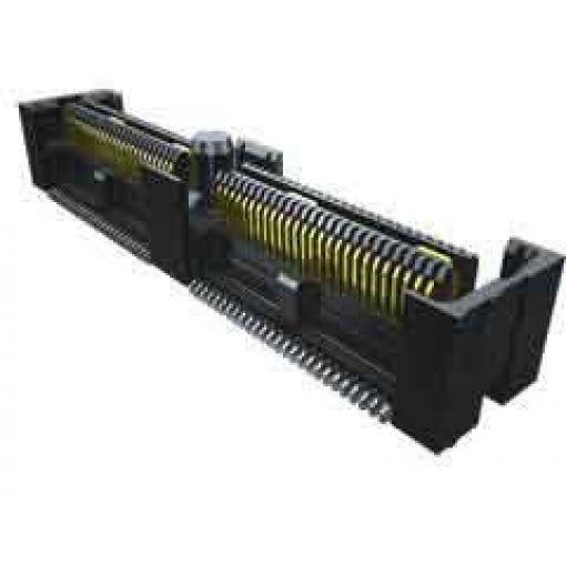 Patice PCB, řada: QFS, orientace těla: Rovný, rozteč: 0.63 mm Deska-deska, počet kontaktů: 104, počet řad: 2, Povrch