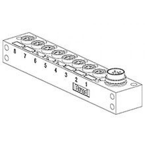 I/O modul, řada: 120247 M8 Molex M8 8 3