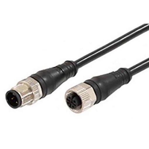 Kabel ovladače snímače, A: Vnitřní, A: M12 5, B: M12, B: Vnější, 60V 5, IP67, řada: 120066 Molex 1 m