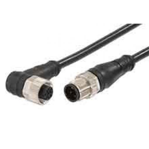Kabel ovladače snímače, A: Vnitřní, A: M12 4, B: M12, B: Vnější, 250V 4, IP67, řada: 120066 Molex 3 m