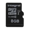 MicroSD 8 GB MicroSDXC Integral Memory Třída 10 60 °C 0 °C