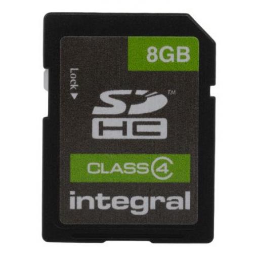 Karta SD 8 GB SDHC HC Integral Memory Třída 4 60 °C 0 °C