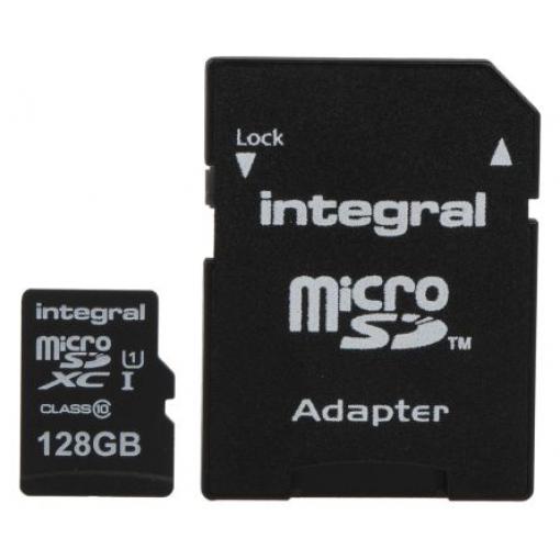 MicroSD 128 GB MicroSDXC Integral Memory Třída 10 0 °C 0 °C