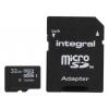 MicroSD 32 GB MicroSDHC Integral Memory Třída 10 60 °C 0 °C