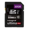 Karta SD 32 GB SDHC HC Integral Memory, řada: UltimaPro UHS 1 U1, Třída 10 0 °C 0 °C 1920x