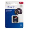 Karta SD 64 Gb SDXC XC Integral Memory Třída 10, UHS 1 U1 70 °C -25 °C