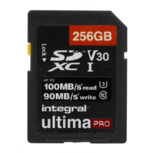 256 Gb SDXC XC Integral Memory, řada: ultimaPRO