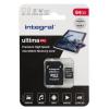 MicroSD 64 GB MicroSDXC Integral Memory Třída 10, UHS 1 U3 70 °C -25 °C