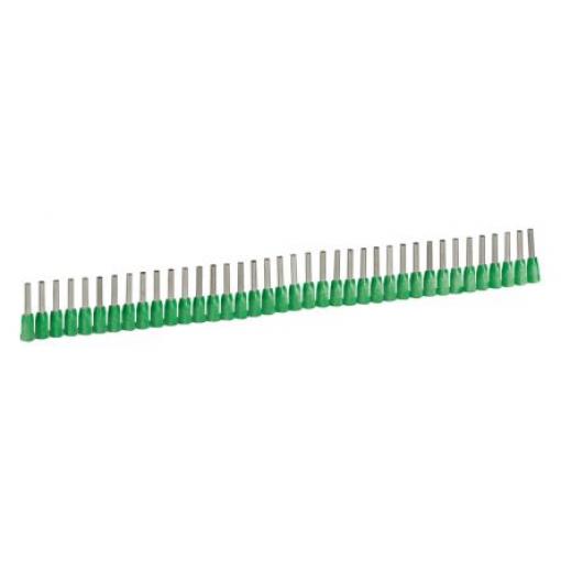 Legrand Krimpovací dutinka Bootlace, řada: Starfix Izolované délka kolíku 8 mm Zelená, průměr kolíku: 1.1 mm