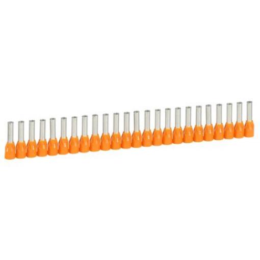Legrand Krimpovací dutinka Bootlace, řada: Starfix Izolované délka kolíku 12 mm Oranžová, průměr kolíku: 3.2 mm