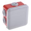 Polypropylen Přizpůsobitelná krabice 7 vylamovací otvory 80mm x 94 mm velikost otvoru 4 to 20 mm Legrand 94 mm