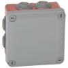 Polypropylen Přizpůsobitelná krabice 7 vylamovací otvory 121mm x 54 mm Legrand 121 mm