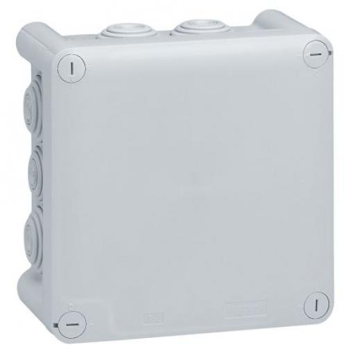 Přizpůsobitelná krabice 10 vylamovací otvory 150mm x 150 mm Legrand 150 mm