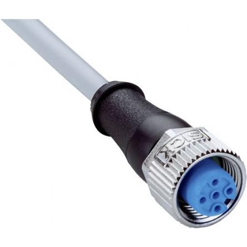 Kabel ovladače snímače, A: Vnitřní, A: M12, Rovný 5, B: Bez koncovky, 125V, IP65, IP66K, IP67, řada: YF2A15 SICK 5 m
