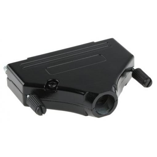 MH Connectors Plášť D-Sub, řada: MHDTZK-BK, orientace těla: Rovný, počet kontaktů: 37, materiál pouzdra: Zinek, barva: