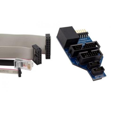 Microchip Programovací adaptér čipů AC102015 Adaptér, pro použití s: Atmel-ICE, ladicí programy MPLAB ICD 4 a MPLAB