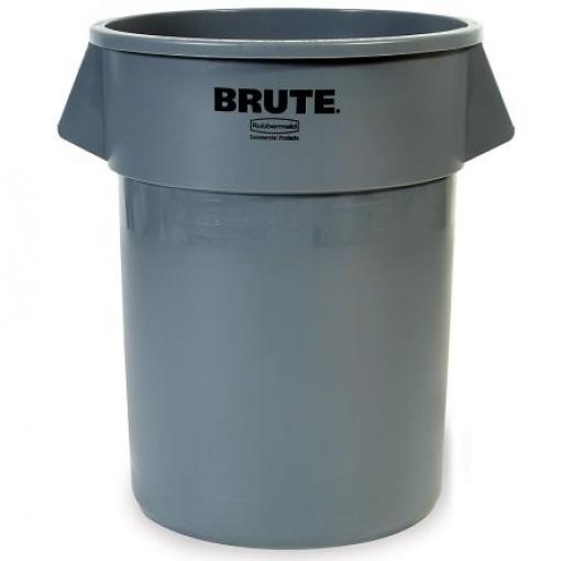 Rubbermaid Commercial Products Nádoba na odpad, BRUTE 75L, Šedá Polyetylen