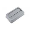 Rubbermaid Commercial Products Víko odkladače, Šedá 520 mm Plastové, pro použití s: FG3540 Rubbermaid Container, FG3541