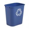 Rubbermaid Commercial Products Nádoba na odpad, Rubbermaid 27L, Modrá Polyetylen