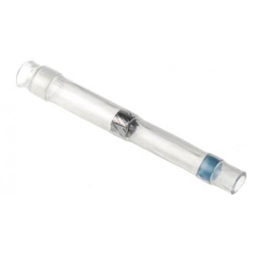 Pájecí spojka průměr kabelu 0.4 mm až 1.7 mm délka bužírky 26mm Polyolefin Průhledné TE Connectivity
