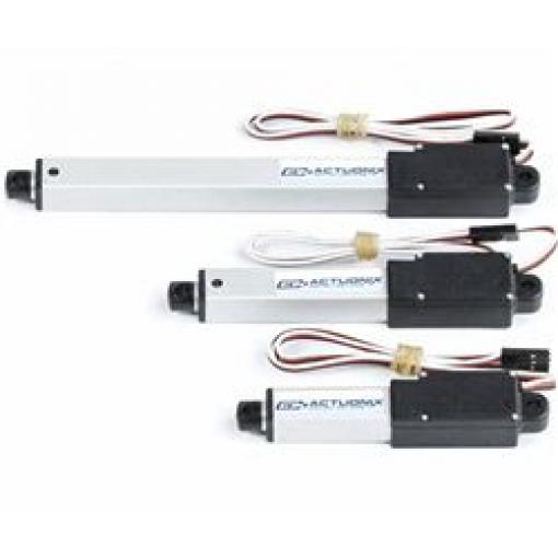Actuonix Elektrický lineární aktuátor 100 mm, řada: L12 12 V 25mm/s, cyclus: 20 %, celková dělka: 90.5 mm, IP54