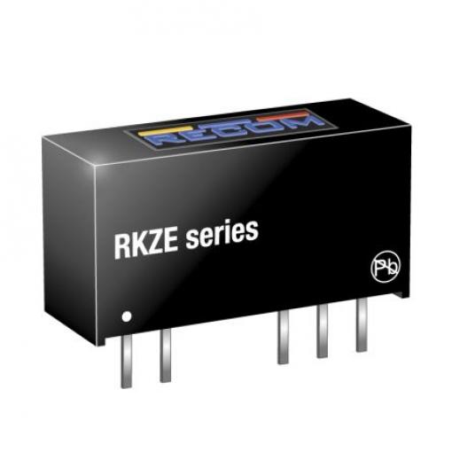 Recom Měnič DC/DC RKZE, výstup: 5 V dc 1.5 kV ac, Vin 13.2V dc 400 mA, Vin 10.8V 2 W -40 °C 80 °C Průchozí otvor