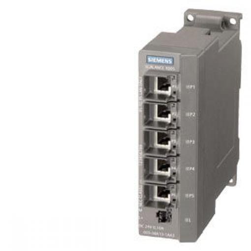 Sběr dat, rozsah: Scalance, pro použití s: Průmyslová síť Ethernet Siemens