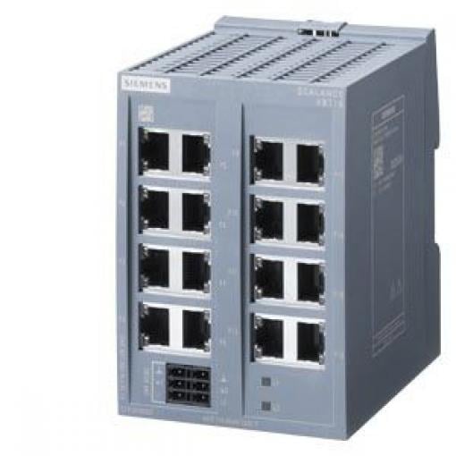 Sběr dat, rozsah: SCALANCE XB116, pro použití s: Průmyslová síť Ethernet Siemens