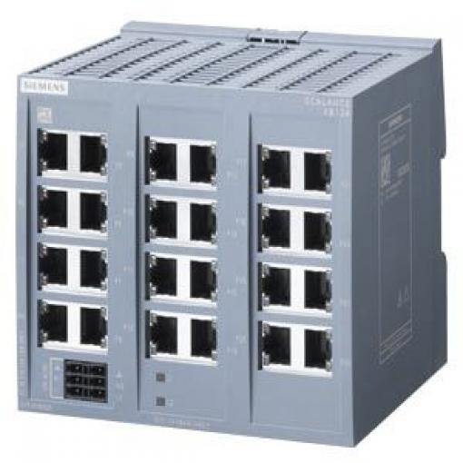 Sběr dat, rozsah: SCALANCE XB124, pro použití s: Průmyslová síť Ethernet Siemens