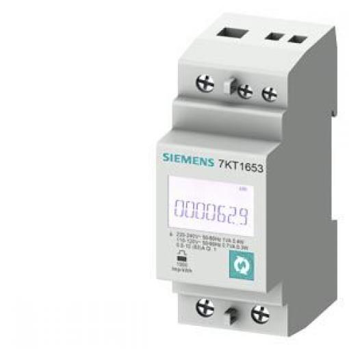 Elektroměr, řada: 7KT PAC1600 LCD 1fázový Digitální Impulzový výstup výška číslice 85 mm, výška výřezu: 90 mm, šířka