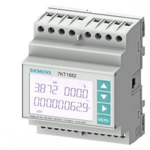 Elektroměr, řada: 7KT PAC1600 LCD 3fázový Digitální výška číslice 85 mm, výška výřezu: 90 mm, šířka výřezu: 71.6 mm