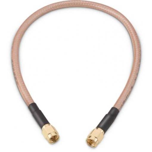 Koaxiální kabel, řada: SMA RG142, Bílá Polytetrafluorethylén, vnější průměr: 4.95 mm OD 304.8 mm 50 Ω Wurth Elektronik S