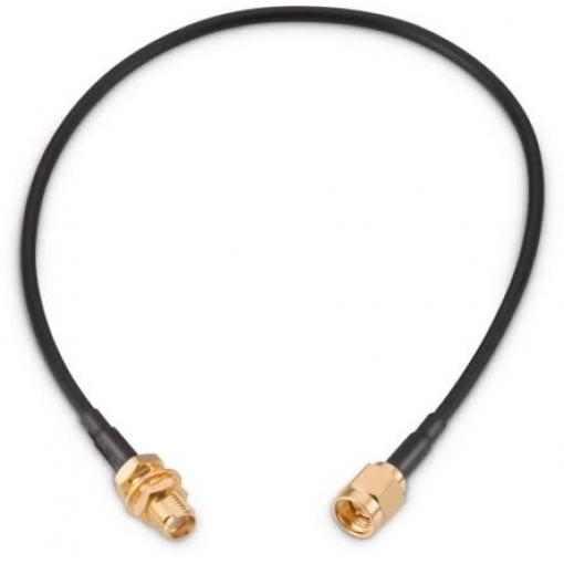 Koaxiální kabel, řada: SMA RG174, Bílá Polytetrafluorethylén, vnější průměr: 2.7 mm OD 304.8 mm 50 Ω Wurth Elektronik S