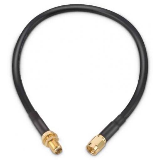 Koaxiální kabel, řada: SMA RG58, Bílá Polytetrafluorethylén, vnější průměr: 4.95 mm OD 152.4 mm 50 Ω Wurth Elektronik S