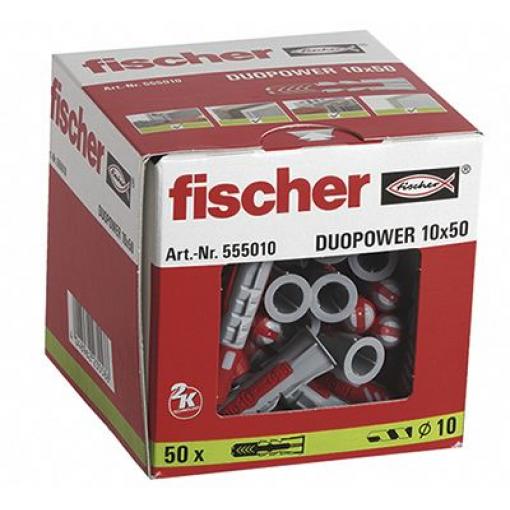 Šroubová kotva, Nylon 555010, délka: 50 mm Fischer Fixings
