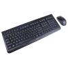 Sada klávesnice a myši, model: DW 3000, Černá Bezdrátové QWERTY (USA) Standardní, USB Cherry