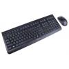 Sada klávesnice a myši, model: DW 3000, Černá Bezdrátové QWERTY (USA) Standardní, USB Cherry