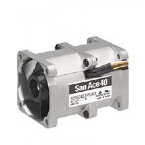 Sanyo Denki Axiální ventilátor, řada: 9CR, průtok vzduchu: 54 m³/h 16.8 W 12 V dc 1.4 A IP68 56 mm 40 mm 40 mm